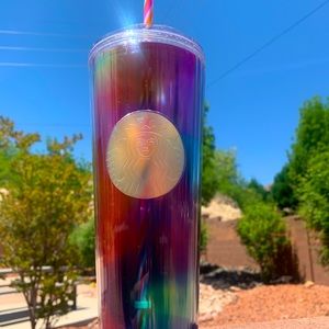 Starbucks Rainbow Iridescent Tumbler